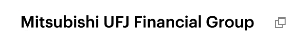 Mitsubishi UFJ Financial Group